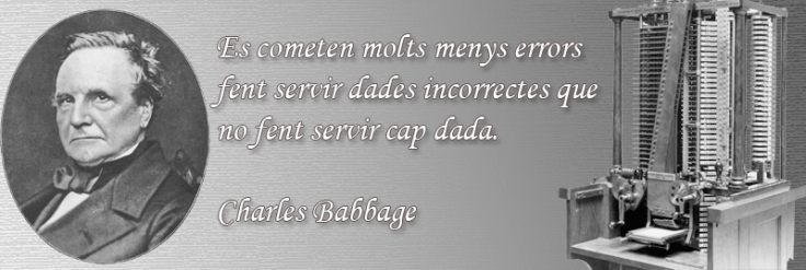 Es cometen molts menys errors fent servir dades incorrectes que no fent servir cap dada