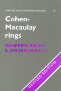 Cohen-Macaulay rings